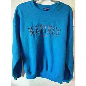 Marines Semper Fidelis Crewneck Sweatshirt Size Large